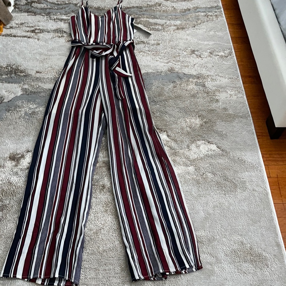 Spaghetti straps jumpsuit